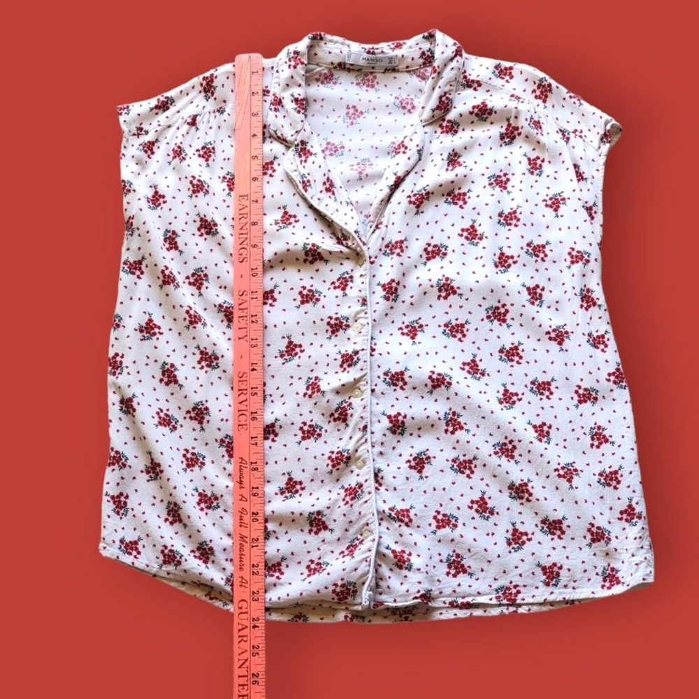 Mango Floral Pajama Top